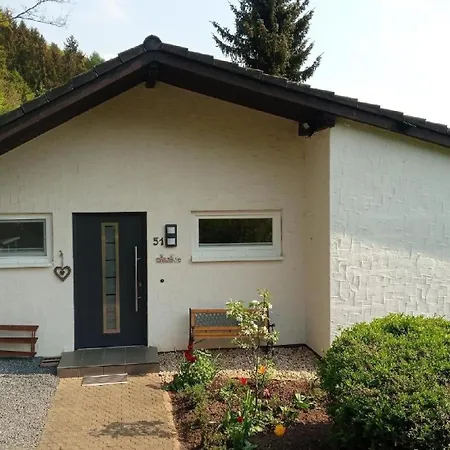 Holiday home Schoenes Mit Panoramablick Auf Den Und Auf Bewaldeten Huegel Am Stausee Bitburg